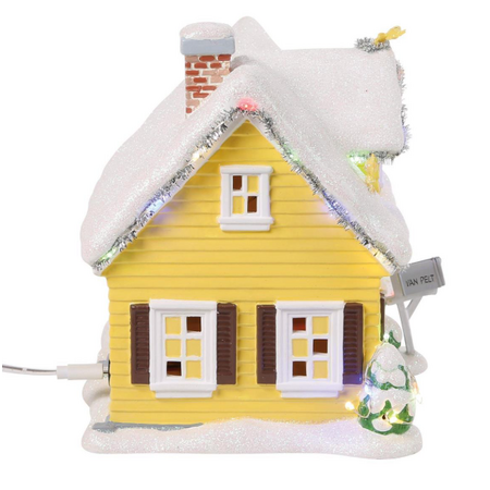 Department 56 Peanuts Village Van Pelt Residence Lit House