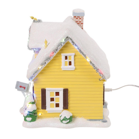 Department 56 Peanuts Village Van Pelt Residence Lit House