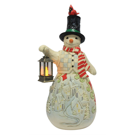 Jim Shore Jim Shore Snowman LED Candle Figurine