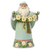 Jim Shore Jim Shore Opal & Moss White Santa Figurine
