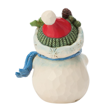 Jim Shore Jim Shore Snowman Ball Ornament Mini Figurine