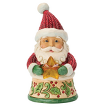 Jim Shore Jim Shore Santa Holding Star Mini Figurine