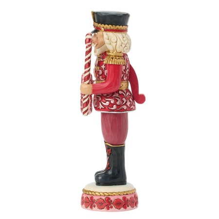 Jim Shore Jim Shore Soldier Nutcracker Pink & Red Figurine
