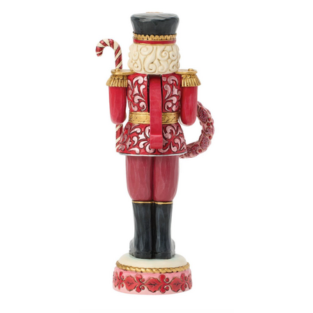 Jim Shore Jim Shore Soldier Nutcracker Pink & Red Figurine