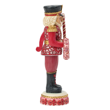 Jim Shore Jim Shore Soldier Nutcracker Pink & Red Figurine
