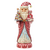 Jim Shore Jim Shore Nutcracker Santa Tree Red & Pink Figurine