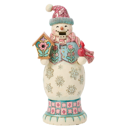 Jim Shore Jim Shore Snowman Nutcracker Pastel Figurine