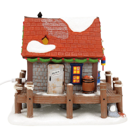 Department 56 Disney Village Pete's Crabby Christmas Lit House