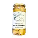 Olive Ventura Olive Ventura Garlic & Jalapeno Olives