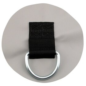 NRS NRS Canoe 2" D-Ring PVC Patch  Light Gray
