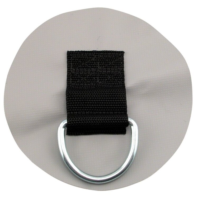 NRS NRS Canoe 2" D-Ring PVC Patch  Light Gray