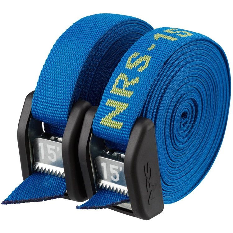 NRS NRS Buckle Bumper Straps Pair Iconic Blue