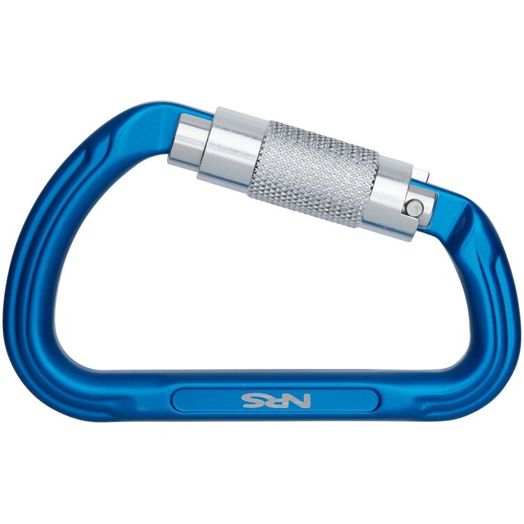 NRS NRS Nuq Twist Lock Carabiner - Bright/Blue