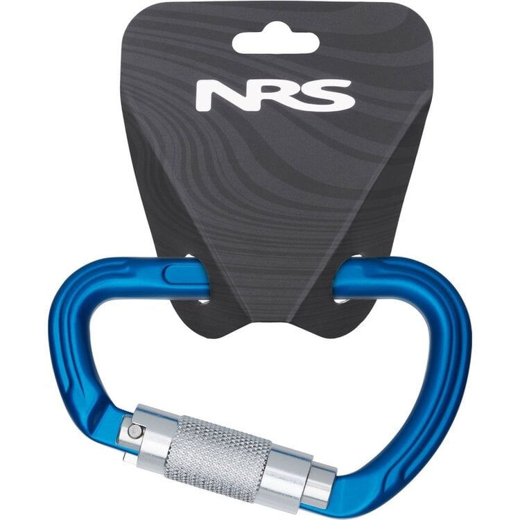 NRS NRS Nuq Twist Lock Carabiner - Bright/Blue