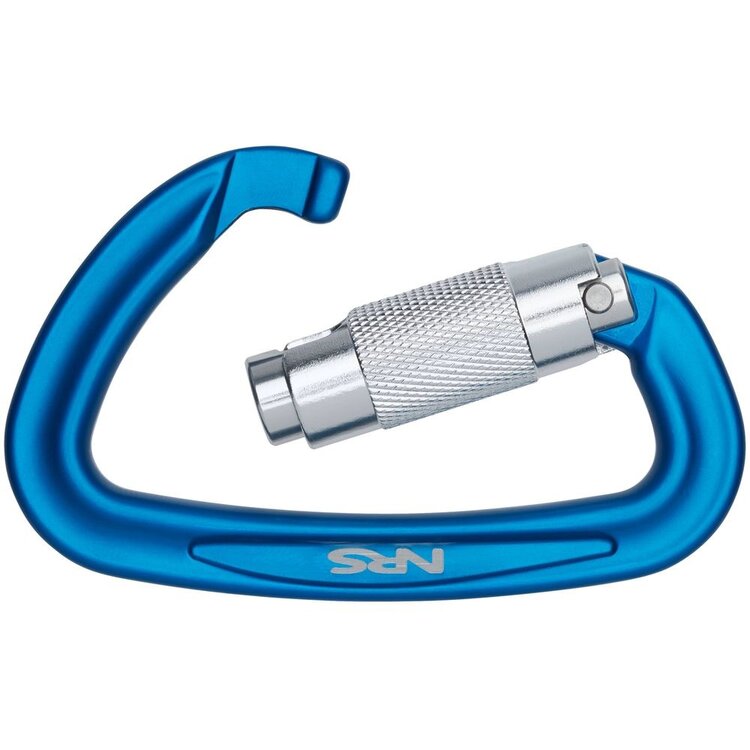 NRS NRS Sliq Triple Lock Carabiner - Bright/Blue