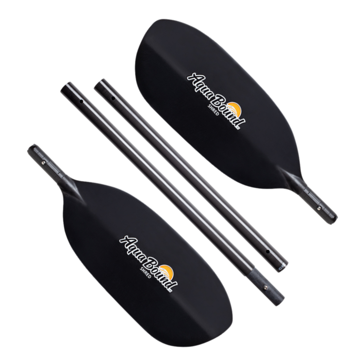 Aqua Bound Aqua Bound Shred  Carbon 4 pc Kayak Paddle