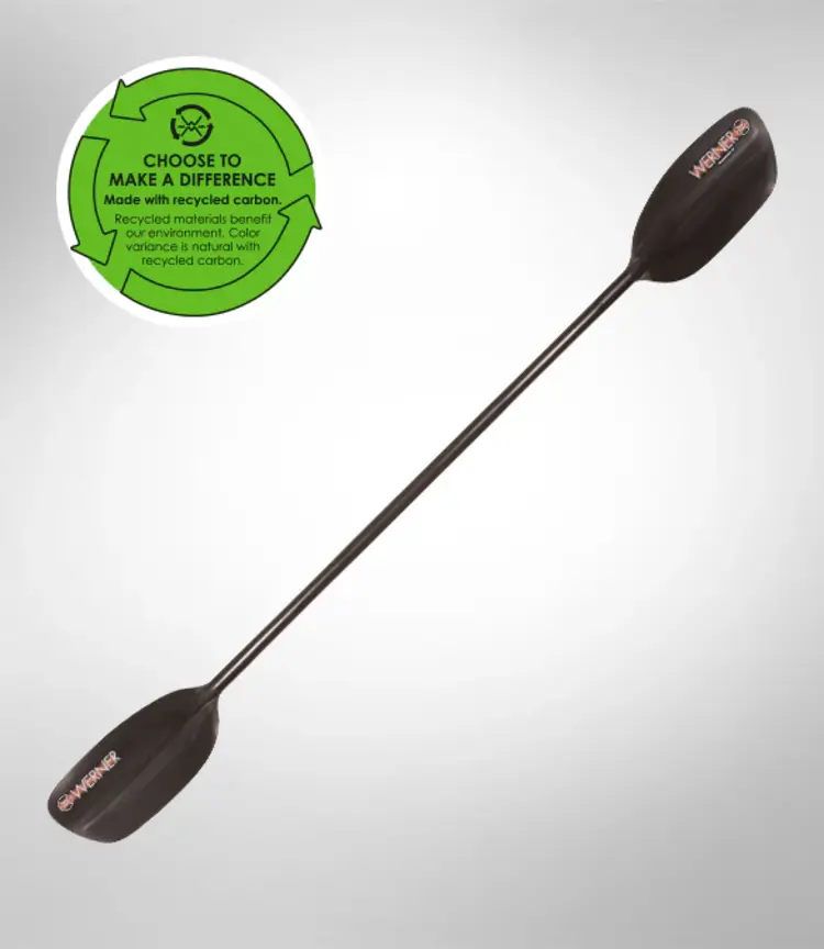 Werner Paddles Werner Desperado CF Straight Shaft Kayak Paddle
