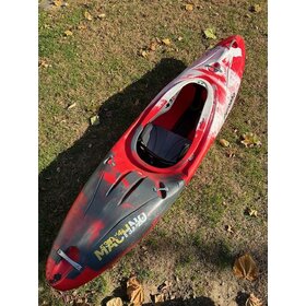 Pyranha Machno kayak Medium Red-White-Grey - consignment