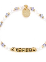 Little Words Project Gold Lettered Bracelets Grandma