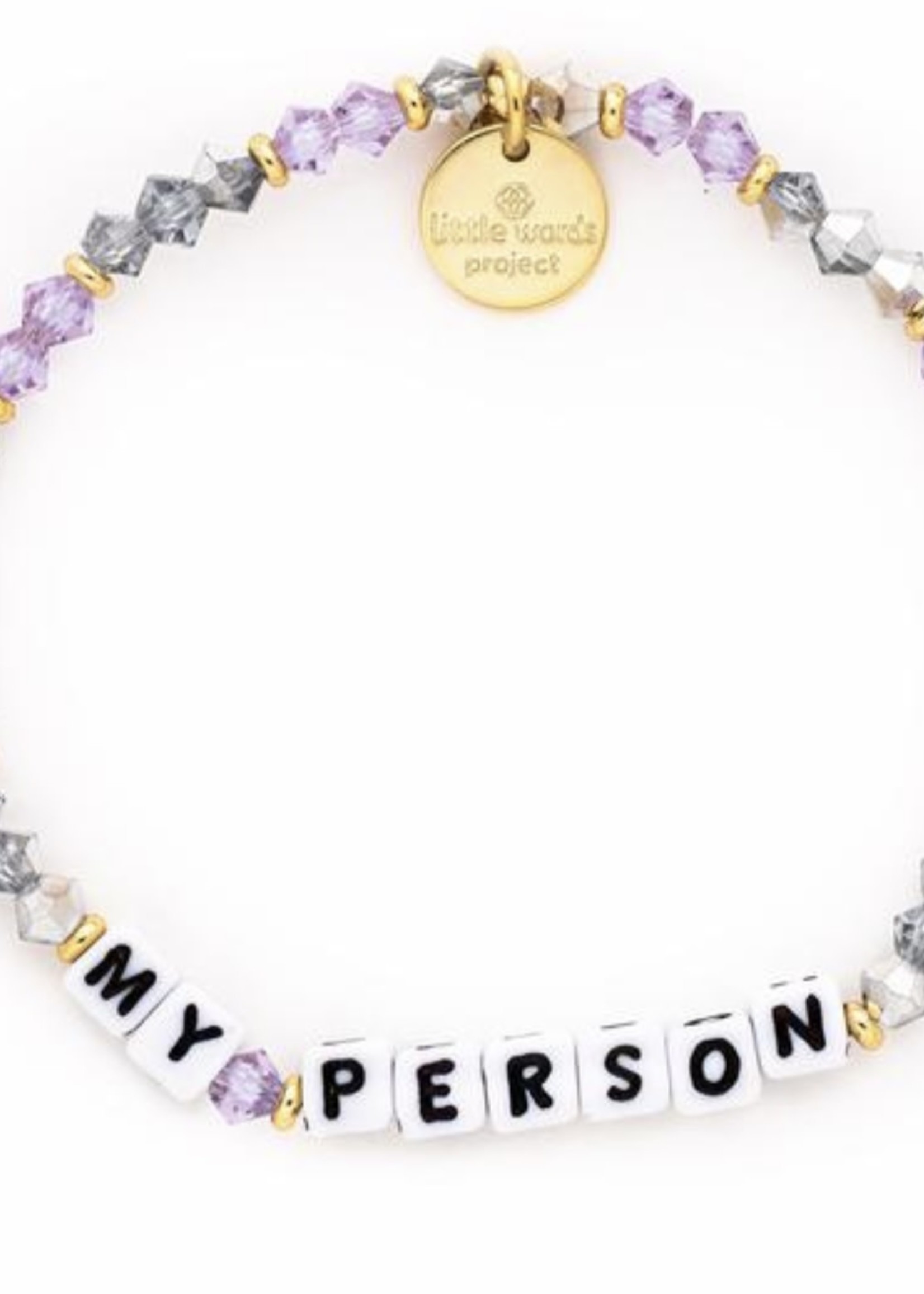 Little Words Project White Lettered Bracelets My Person