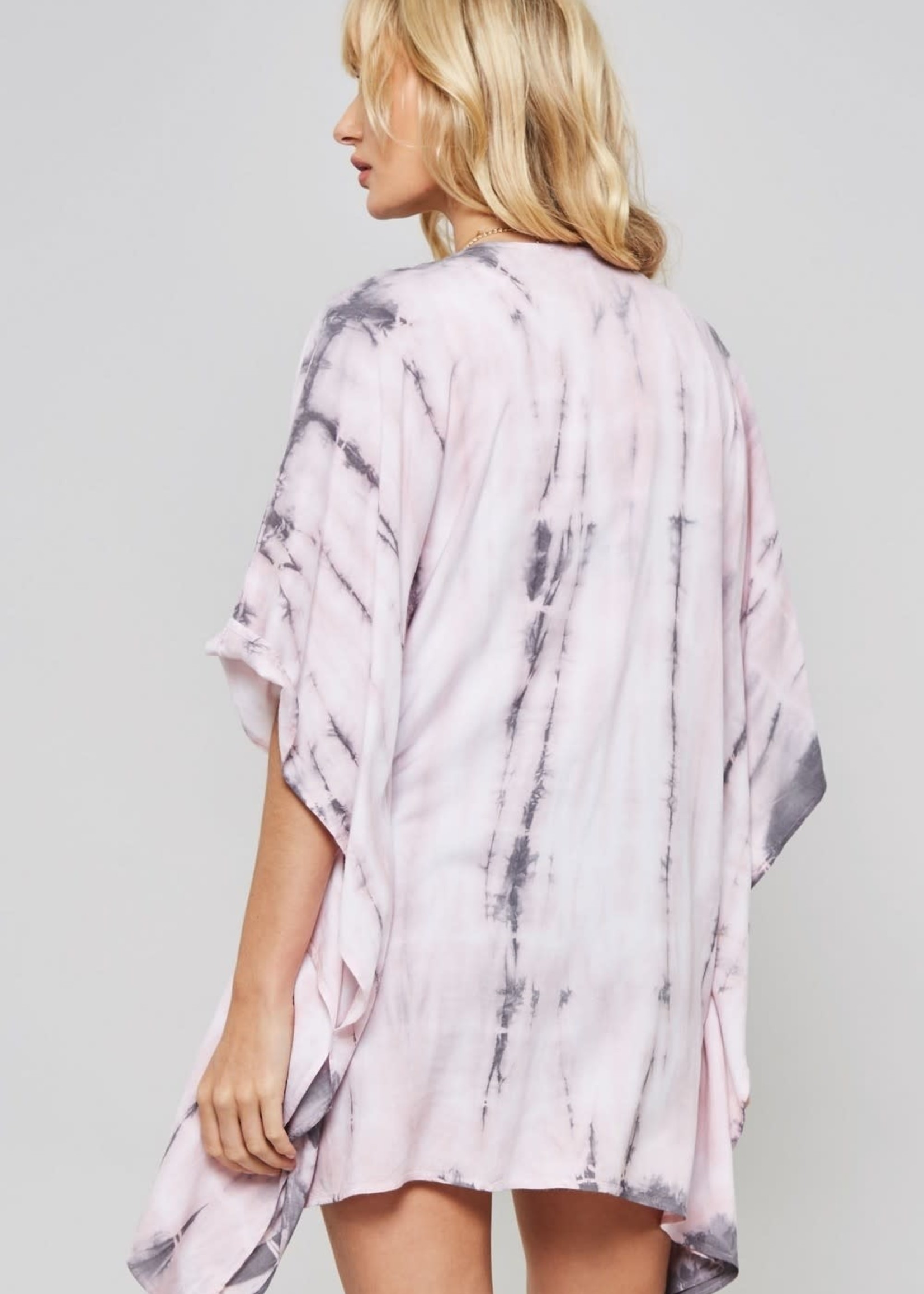 Tie Dye Kimono Cardigan - Workers 
