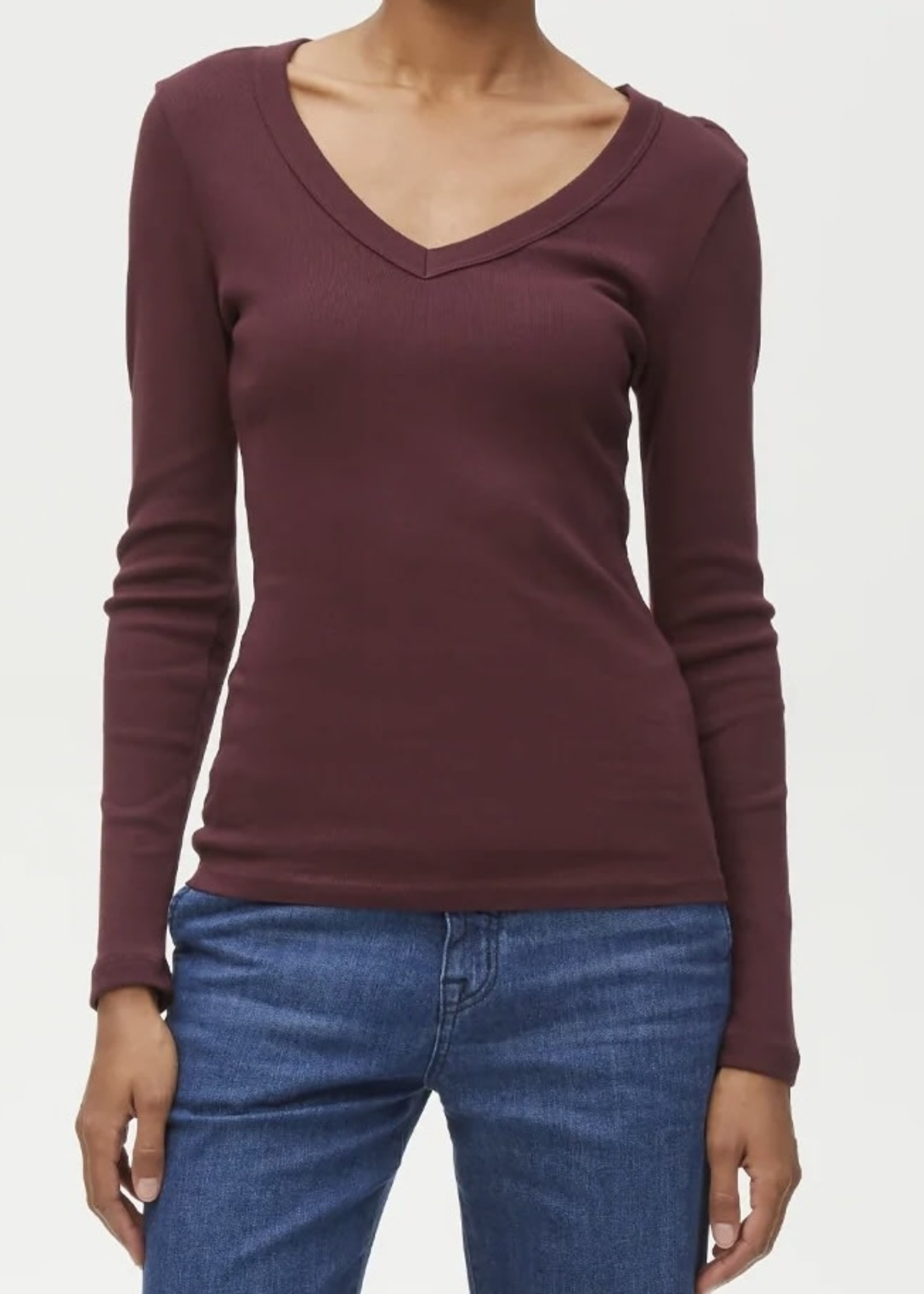 Michael Stars Layla L/S V Neck