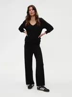 Michael Stars Jones Wide Leg Pant Black
