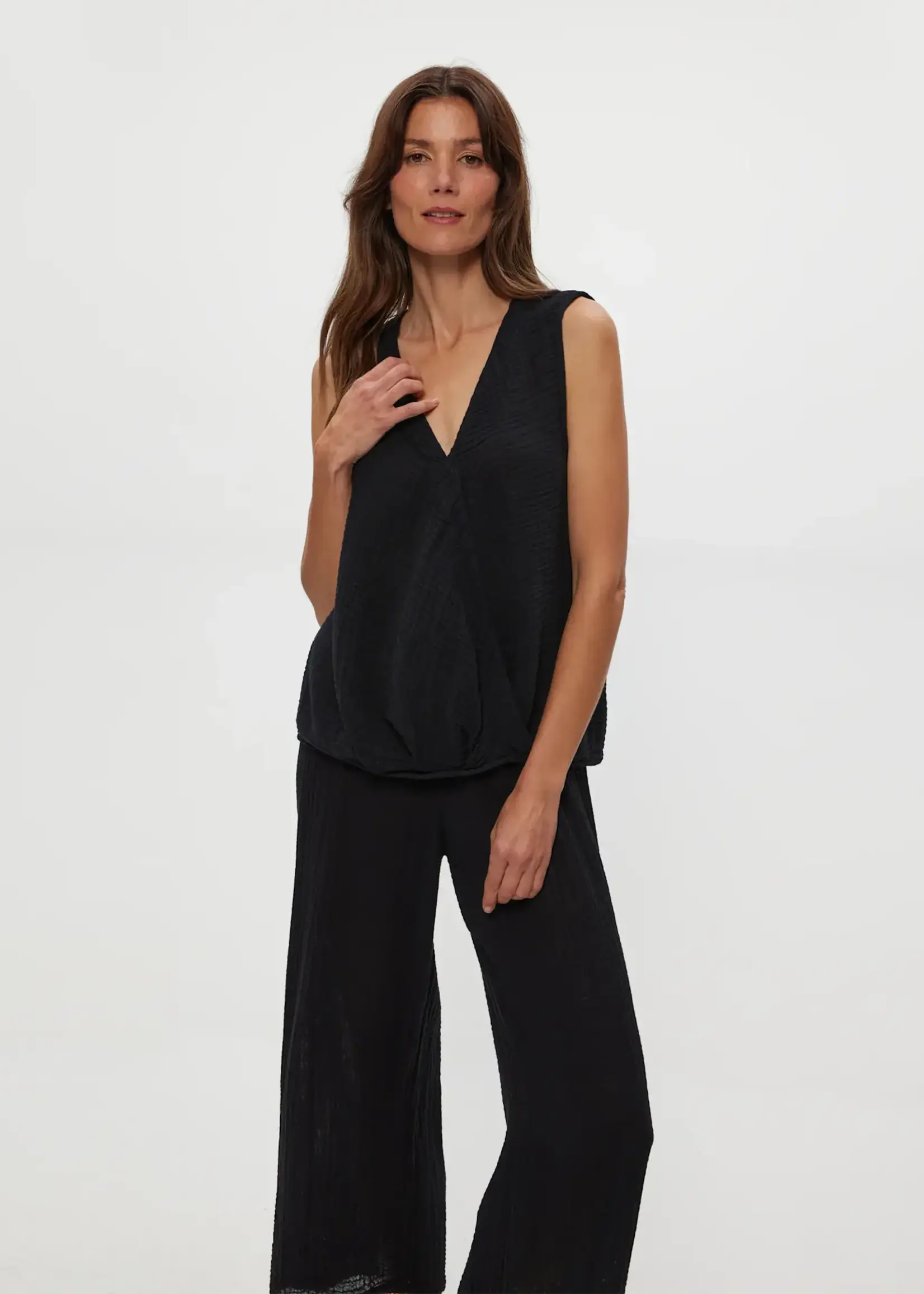 Michael Stars Kate Surplice Tank