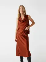 Michael Stars Leila Bias Cut Midi Skirt