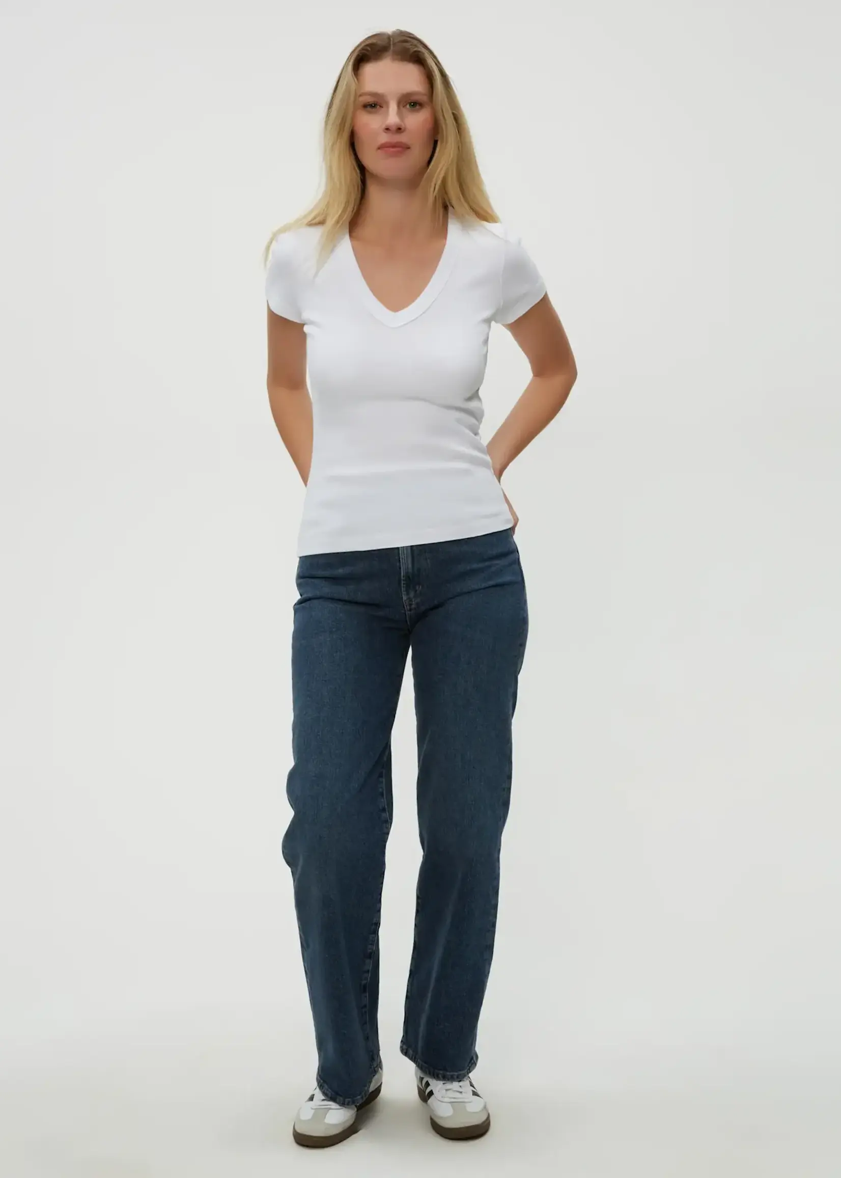 Michael Stars Nikki V Neck Tee