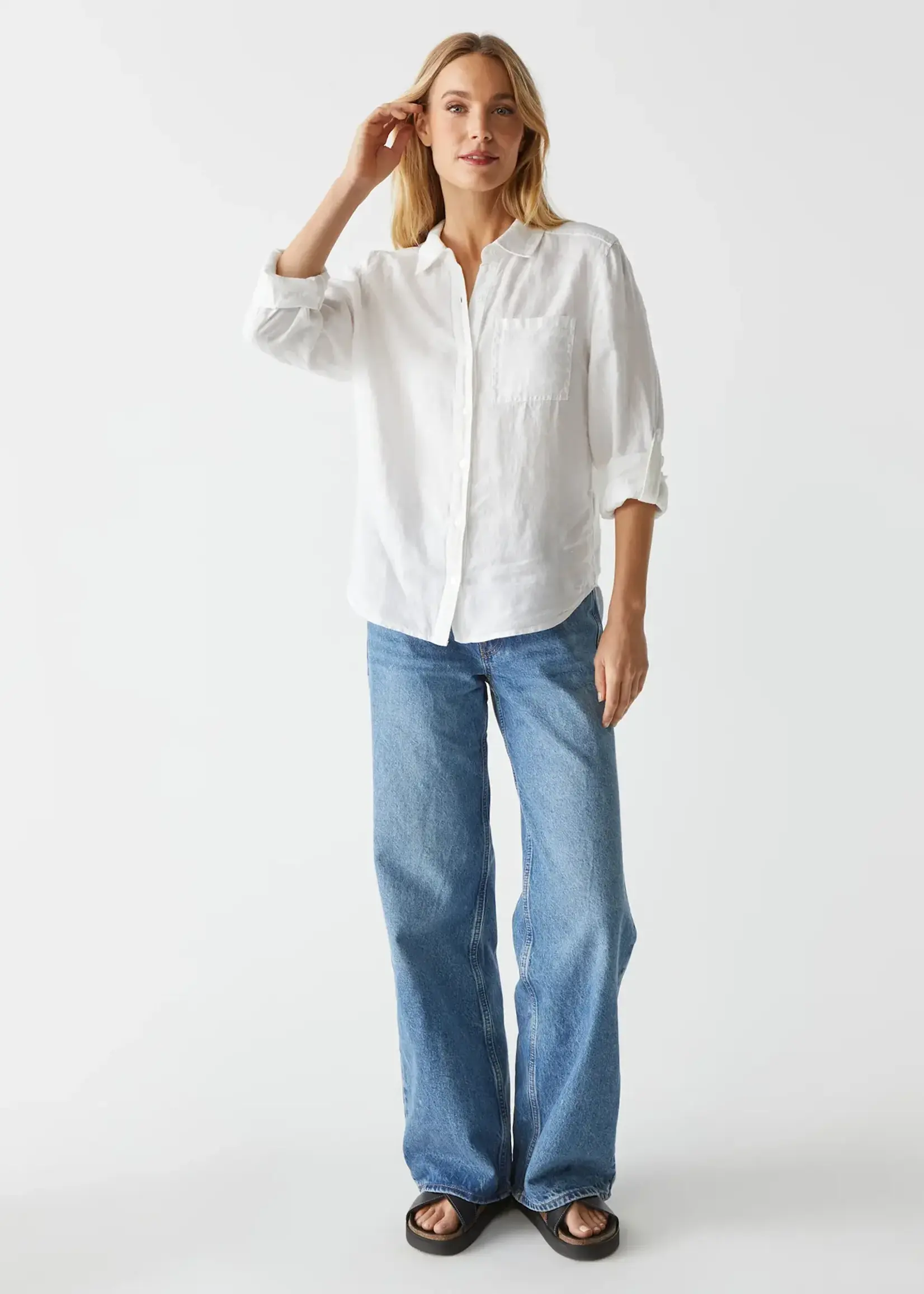 Michael Stars Spencer Pocket Buttondown