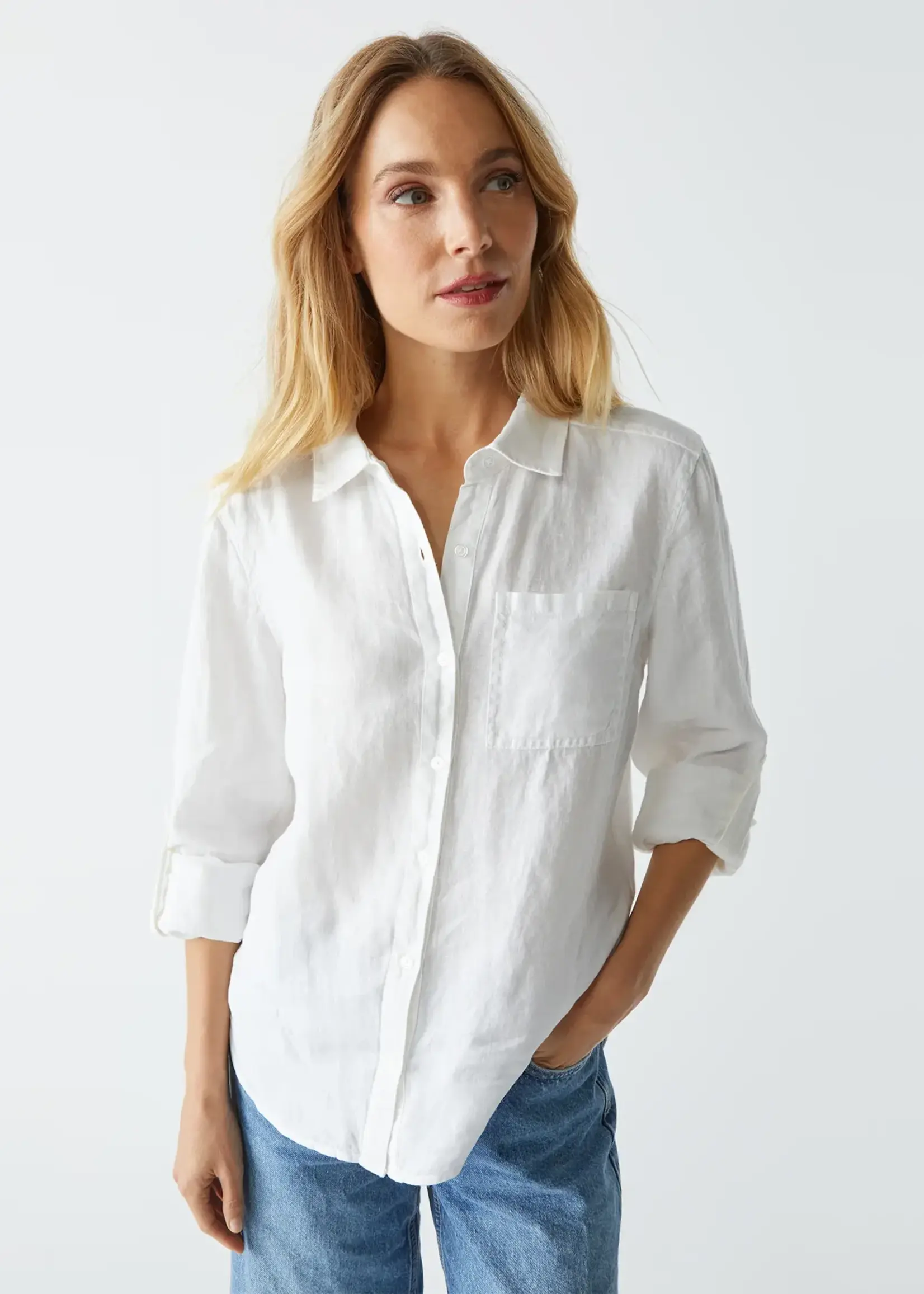 Michael Stars Spencer Pocket Buttondown