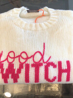 Wooden Ships Good Witch Embroidered Crew Chunky