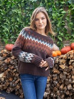 Wooden Ships Jaxon Fair Isle Raglan Chunky