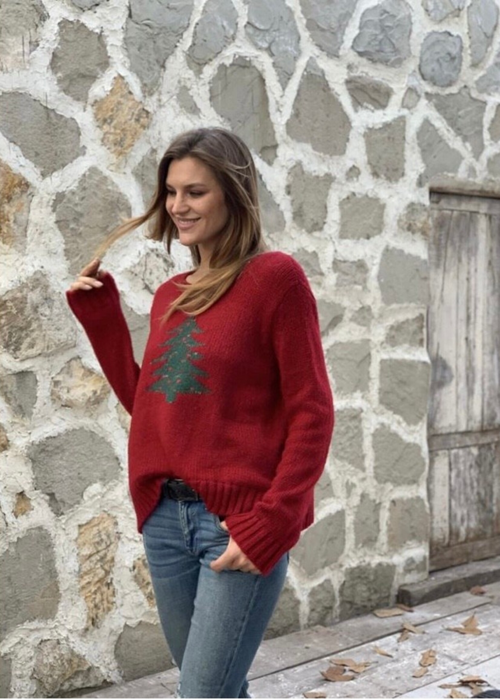 Wooden Ships Christmas Tree Crew Chunky