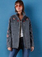 Billy T Falling For You Jacket - Dark Grey