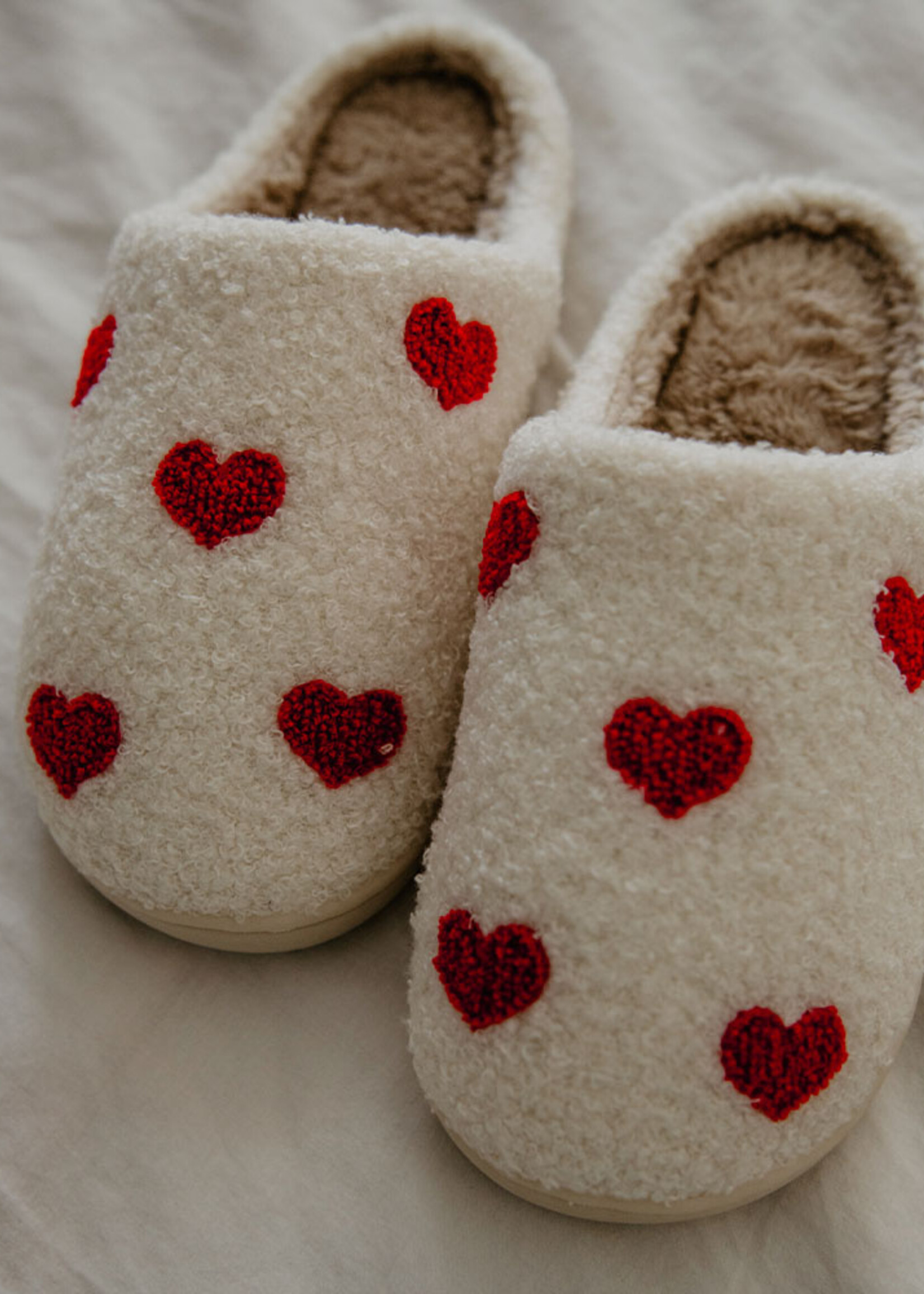 Katydid Slipper Hearts All Over