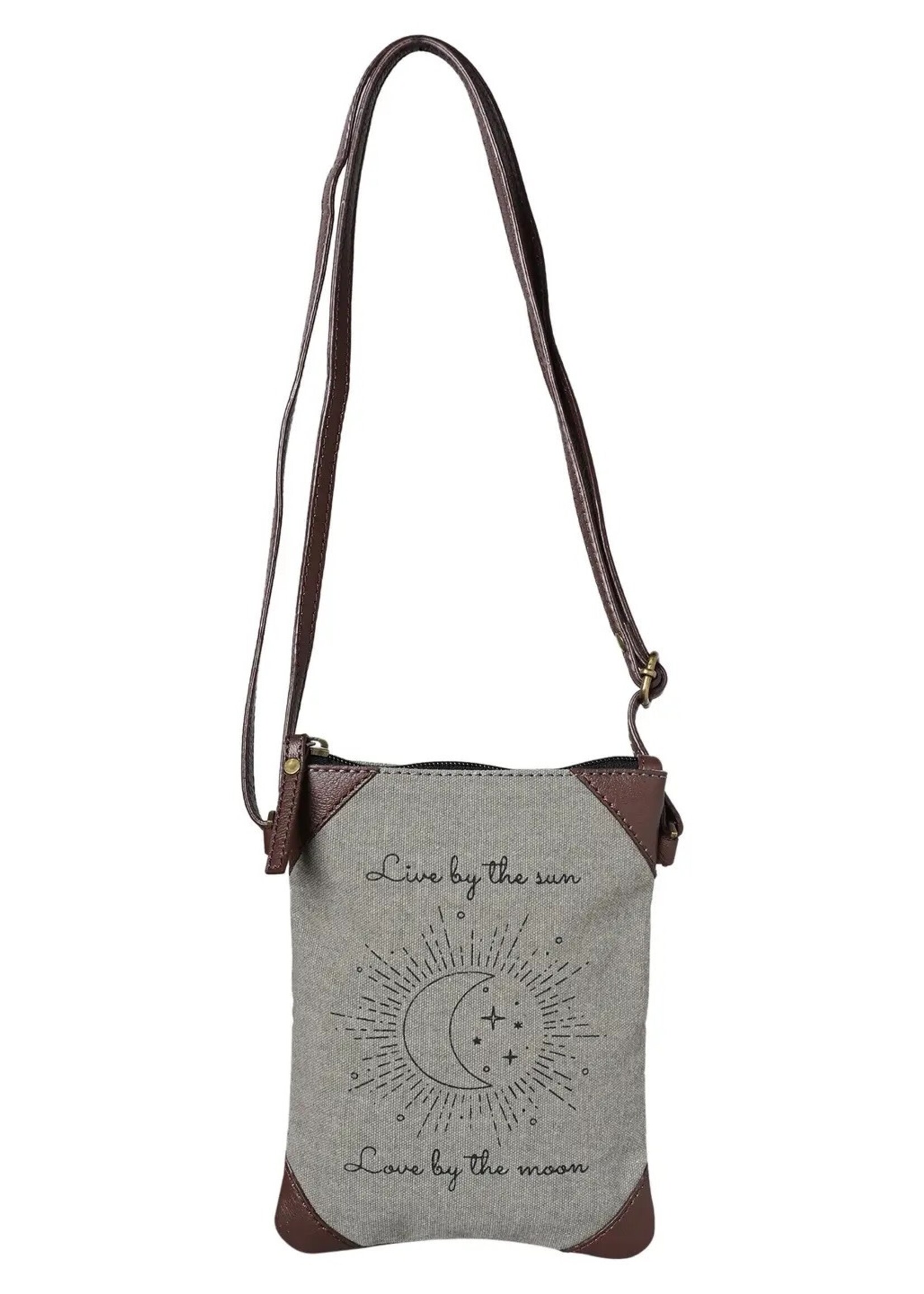 Mona B Live By The Sun Canvas  Crossbody