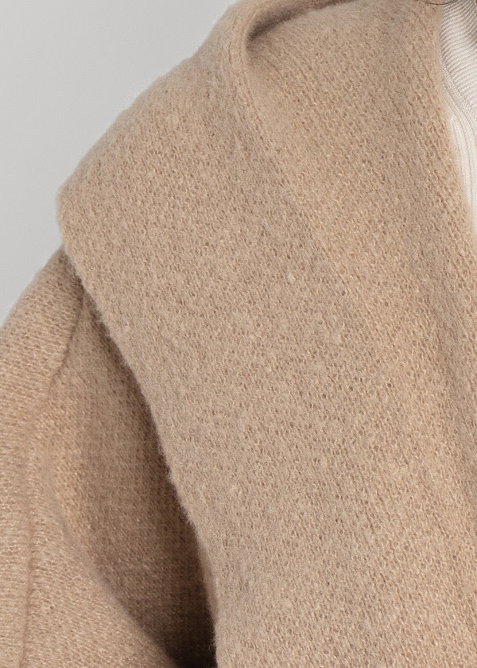 Saachi Oversized Hooded Kimono - Ivory