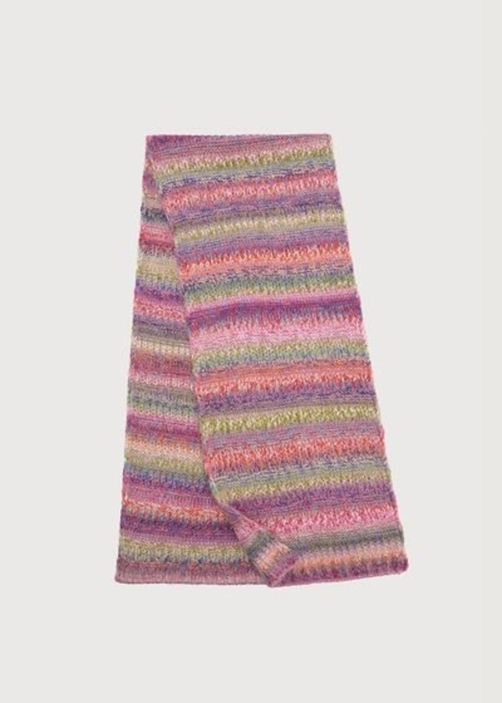 Saachi Multicolored Knit Scarf