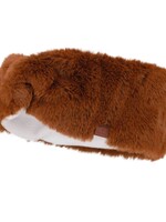 Bickley + Mitchell Headband - Faux Fur - Brown