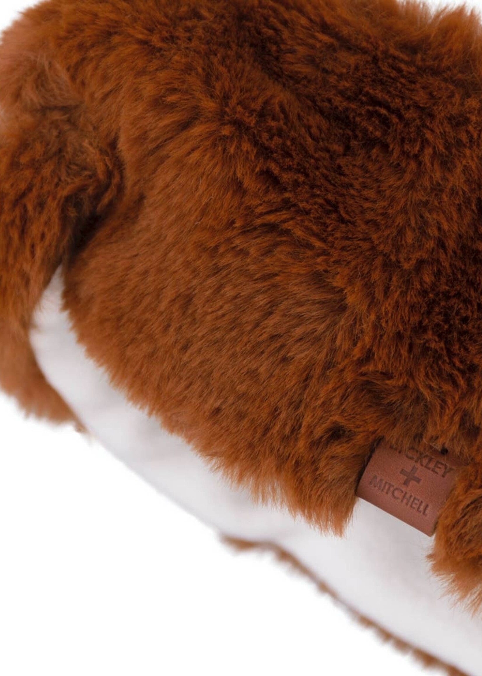 Bickley + Mitchell Headband - Faux Fur - Brown