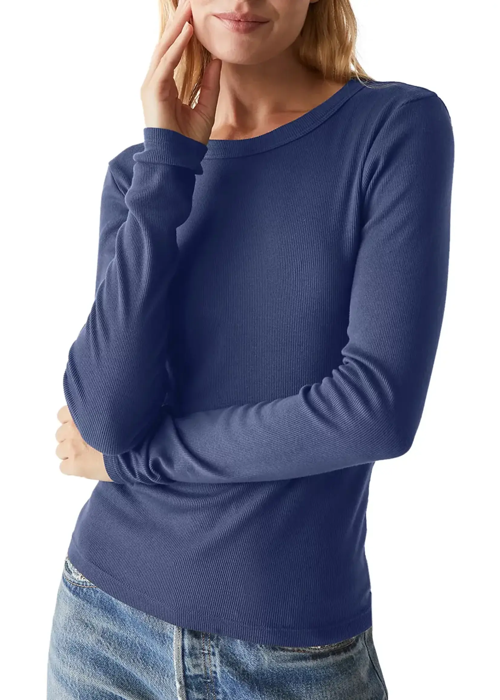 Michael Stars Zola Long Sleeve Crew Tee