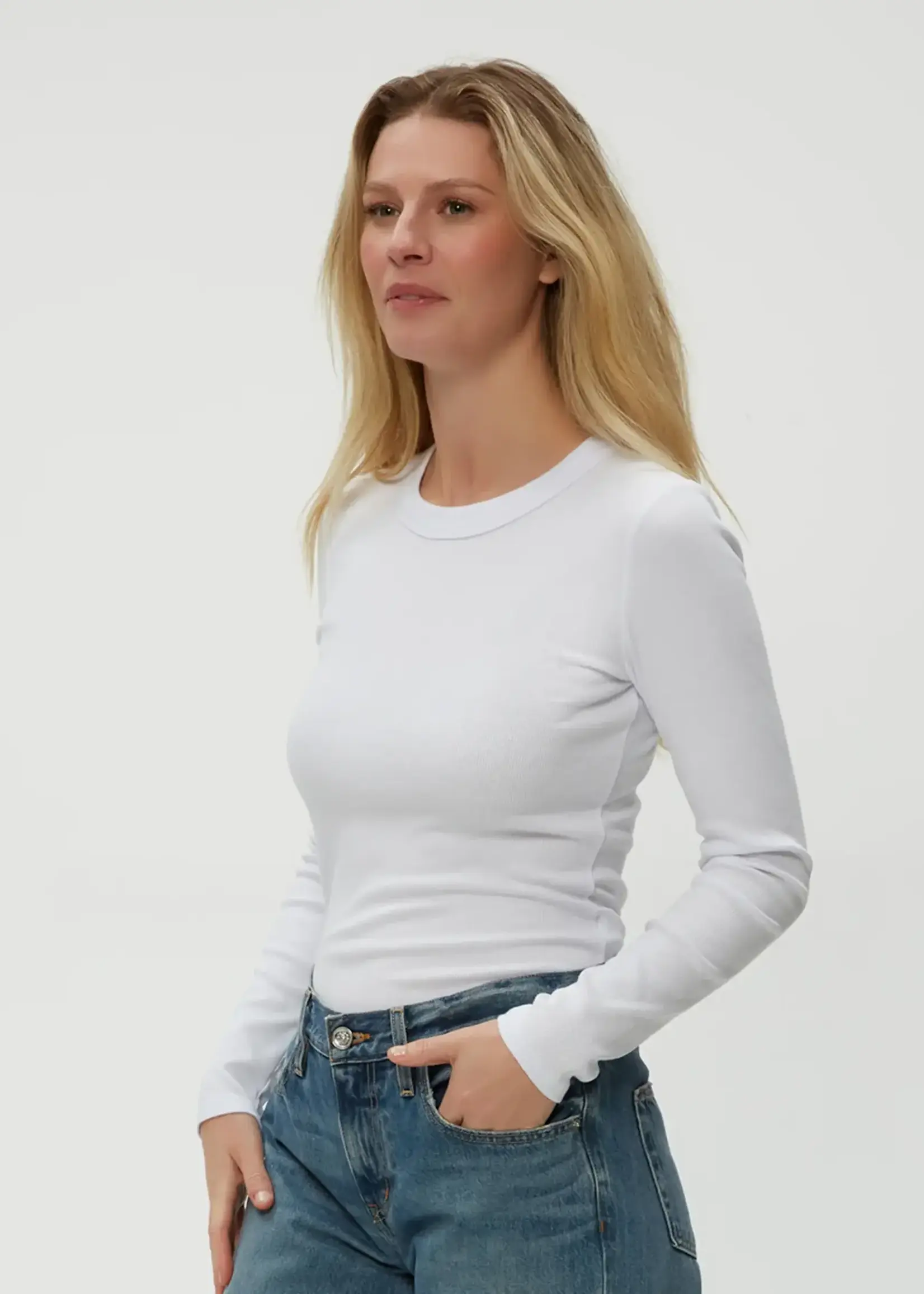 Michael Stars Zola Long Sleeve Crew Tee