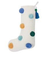 Peking Handicraft Stocking Colorful Pom Poms