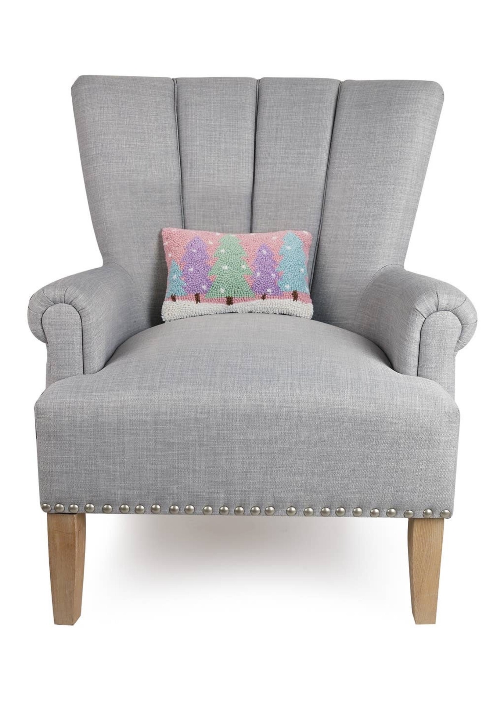 Peking Handicraft Pillow Snowy Bright Forest