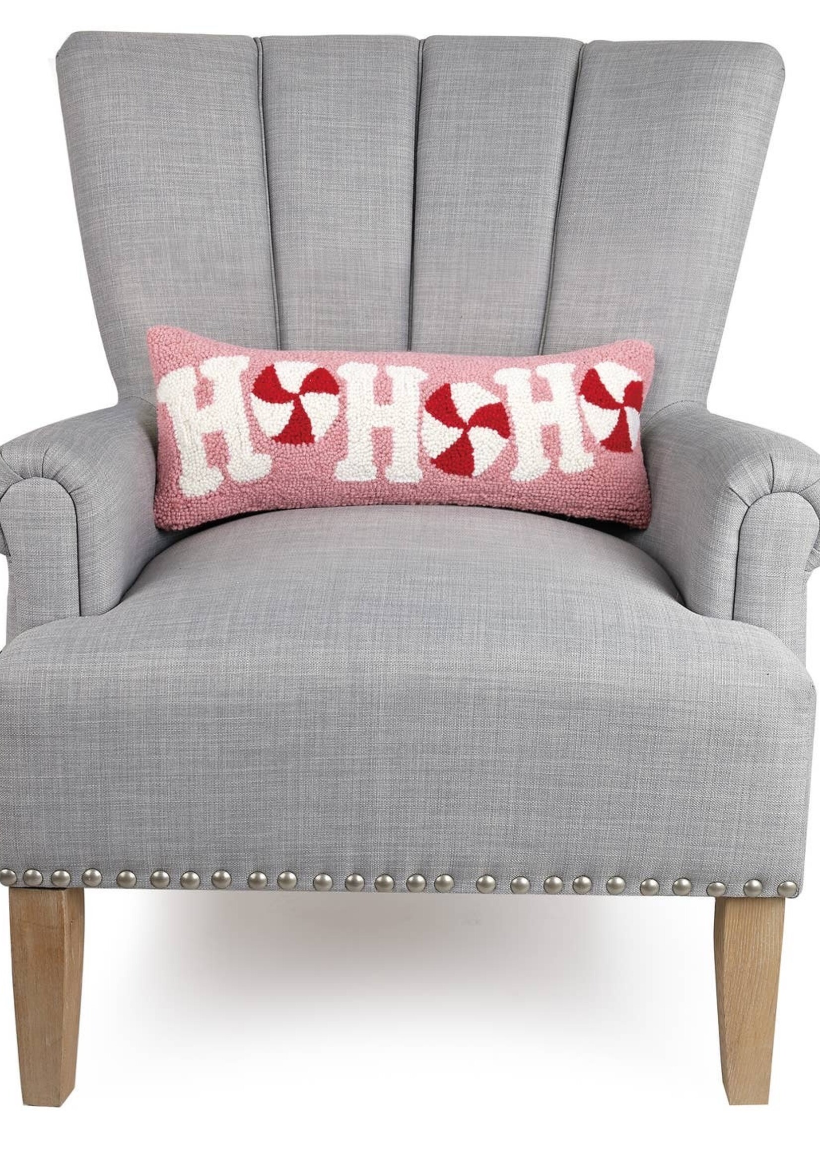 Peking Handicraft Pillow Candycane Hohoho