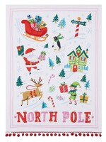 Peking Handicraft Dish Towel North Pole