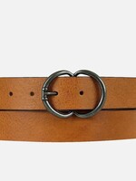 Amsterdam Heritage Vicky Double C Ring Leather Belt
