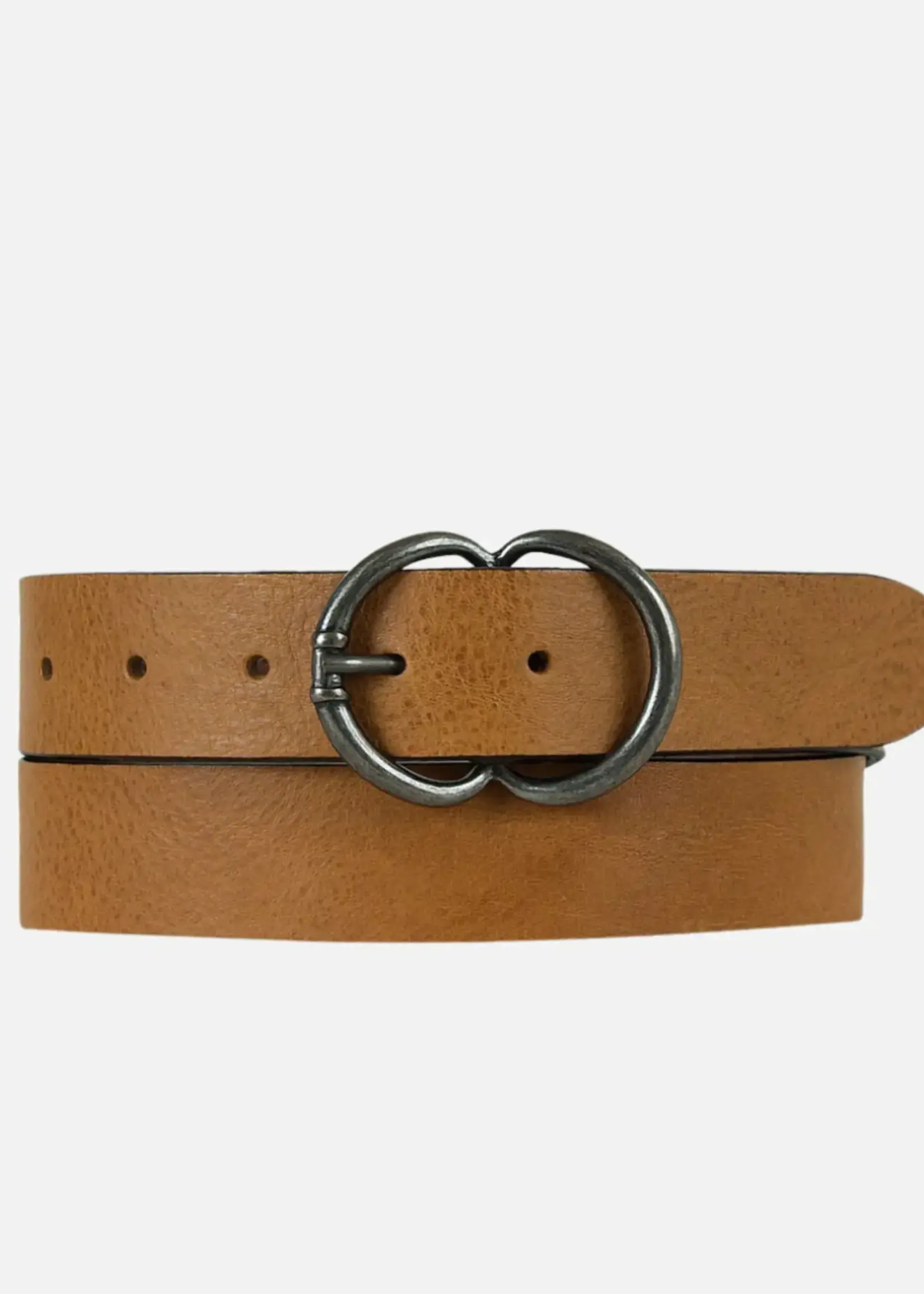 Amsterdam Heritage Vicky Double C Ring Leather Belt